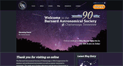 Desktop Screenshot of barnardastronomy.org